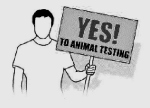 yes to animal testing